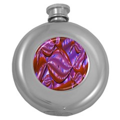 Passion Candy Sensual Abstract Round Hip Flask (5 Oz) by Simbadda