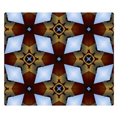 Abstract Seamless Background Pattern Double Sided Flano Blanket (small)  by Simbadda