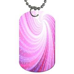 Vortexglow Abstract Background Wallpaper Dog Tag (two Sides) by Simbadda