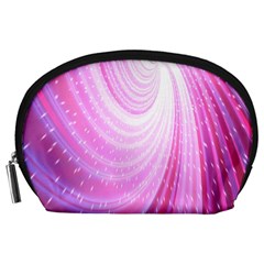 Vortexglow Abstract Background Wallpaper Accessory Pouches (large)  by Simbadda