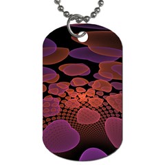 Heart Invasion Background Image With Many Hearts Dog Tag (two Sides) by Simbadda