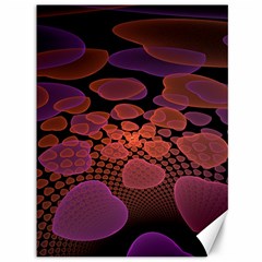 Heart Invasion Background Image With Many Hearts Canvas 36  X 48   by Simbadda