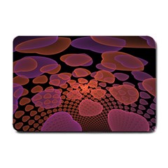 Heart Invasion Background Image With Many Hearts Small Doormat  by Simbadda