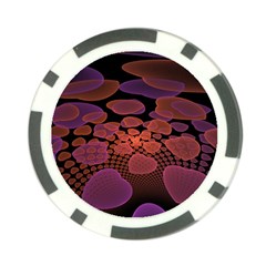 Heart Invasion Background Image With Many Hearts Poker Chip Card Guard (10 Pack) by Simbadda