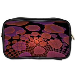 Heart Invasion Background Image With Many Hearts Toiletries Bags by Simbadda