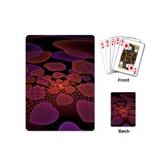 Heart Invasion Background Image With Many Hearts Playing Cards (mini)  by Simbadda