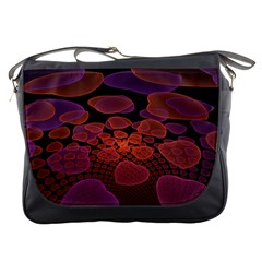 Heart Invasion Background Image With Many Hearts Messenger Bags by Simbadda