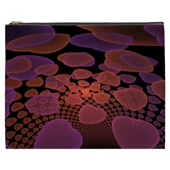 Heart Invasion Background Image With Many Hearts Cosmetic Bag (xxxl) 