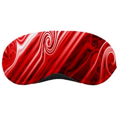 Red Abstract Swirling Pattern Background Wallpaper Sleeping Masks by Simbadda