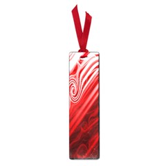 Red Abstract Swirling Pattern Background Wallpaper Small Book Marks by Simbadda