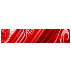 Red Abstract Swirling Pattern Background Wallpaper Flano Scarf (small) by Simbadda