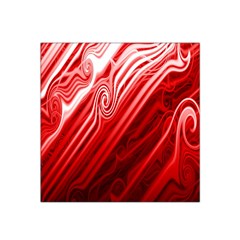 Red Abstract Swirling Pattern Background Wallpaper Satin Bandana Scarf by Simbadda