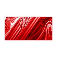 Red Abstract Swirling Pattern Background Wallpaper Yoga Headband