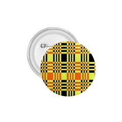 Yellow Orange And Black Background Plaid Like Background Of Halloween Colors Orange Yellow And Black 1 75  Buttons by Simbadda