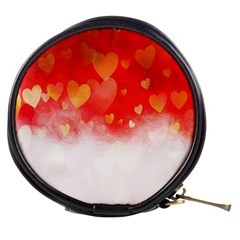 Abstract Love Heart Design Mini Makeup Bags by Simbadda