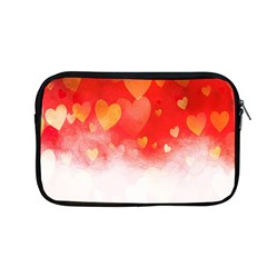 Abstract Love Heart Design Apple Macbook Pro 13  Zipper Case by Simbadda