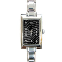 Chrome Abstract Pile Of Chrome Chairs Detail Rectangle Italian Charm Watch by Simbadda