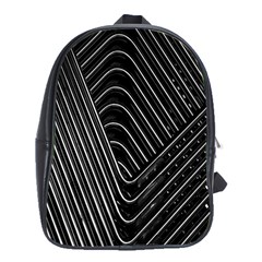 Chrome Abstract Pile Of Chrome Chairs Detail School Bags (xl)  by Simbadda