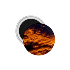 Abstract Orange Black Sunset Clouds 1 75  Magnets by Simbadda