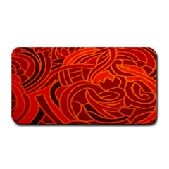 Orange Abstract Background Medium Bar Mats by Simbadda