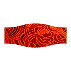 Orange Abstract Background Stretchable Headband