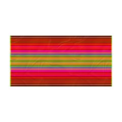 Fiesta Stripe Bright Colorful Neon Stripes Cinco De Mayo Background Yoga Headband