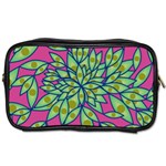 Big Growth Abstract Floral Texture Toiletries Bags 2-Side Front