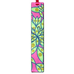 Big Growth Abstract Floral Texture Large Book Marks by Simbadda