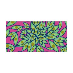 Big Growth Abstract Floral Texture Yoga Headband