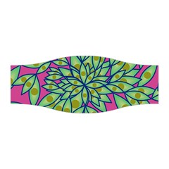 Big Growth Abstract Floral Texture Stretchable Headband