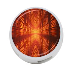 Abstract Wallpaper With Glowing Light 4-port Usb Hub (two Sides)  by Simbadda