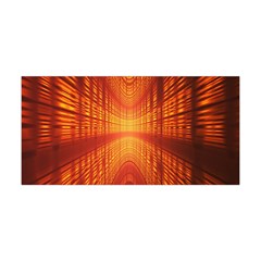 Abstract Wallpaper With Glowing Light Yoga Headband