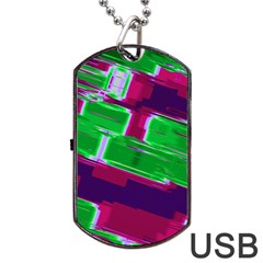 Background Wallpaper Texture Dog Tag Usb Flash (two Sides)