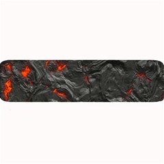 Volcanic Lava Background Effect Large Bar Mats by Simbadda