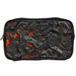 Volcanic Lava Background Effect Toiletries Bags 2-Side Back