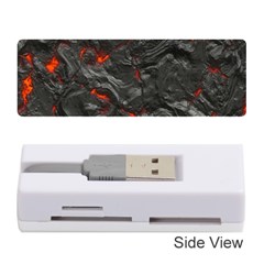 Volcanic Lava Background Effect Memory Card Reader (stick)  by Simbadda