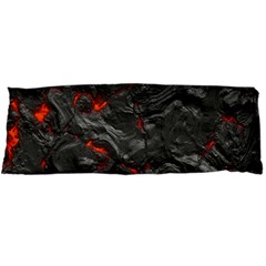 Volcanic Lava Background Effect Body Pillow Case Dakimakura (two Sides) by Simbadda