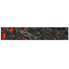 Volcanic Lava Background Effect Flano Scarf (large) by Simbadda