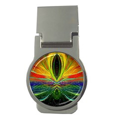 Future Abstract Desktop Wallpaper Money Clips (round)  by Simbadda