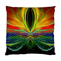 Future Abstract Desktop Wallpaper Standard Cushion Case (two Sides) by Simbadda