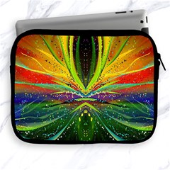 Future Abstract Desktop Wallpaper Apple Ipad 2/3/4 Zipper Cases by Simbadda