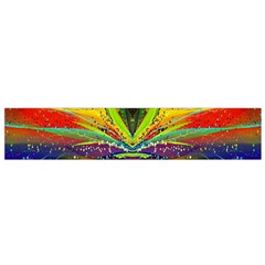 Future Abstract Desktop Wallpaper Flano Scarf (small) by Simbadda