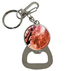 Fire In The Forest Artistic Reproduction Of A Forest Photo Button Necklaces by Simbadda