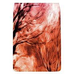 Fire In The Forest Artistic Reproduction Of A Forest Photo Flap Covers (s)  by Simbadda