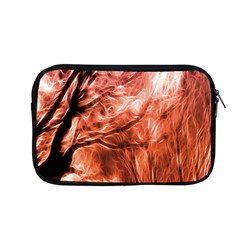 Fire In The Forest Artistic Reproduction Of A Forest Photo Apple Macbook Pro 13  Zipper Case by Simbadda