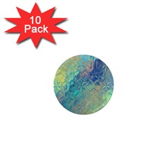 Colorful Patterned Glass Texture Background 1  Mini Magnet (10 Pack)  by Simbadda