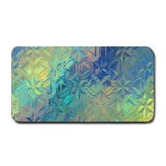 Colorful Patterned Glass Texture Background Medium Bar Mats by Simbadda