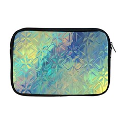 Colorful Patterned Glass Texture Background Apple Macbook Pro 17  Zipper Case by Simbadda