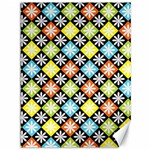 Diamond Argyle Pattern Colorful Diamonds On Argyle Style Canvas 36  x 48   35.26 x46.15  Canvas - 1