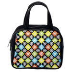 Diamond Argyle Pattern Colorful Diamonds On Argyle Style Classic Handbags (One Side) Front